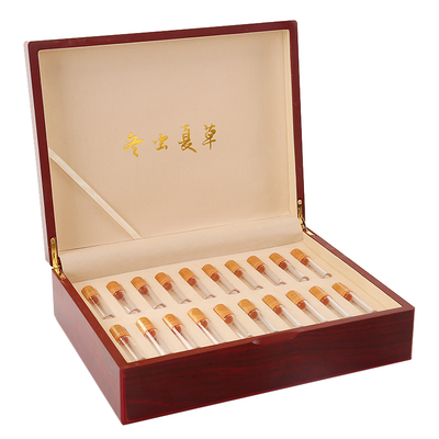 0冬虫夏草高档批发木质礼盒