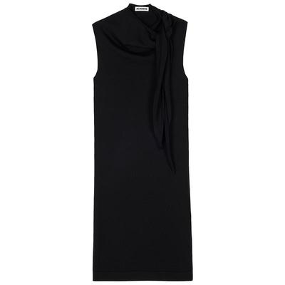 绵羊毛针织连衣裙JILSANDER