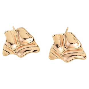 14K包金女王头像耳钉手工diy耳饰配件925银针桃心带吊环猫咪耳针