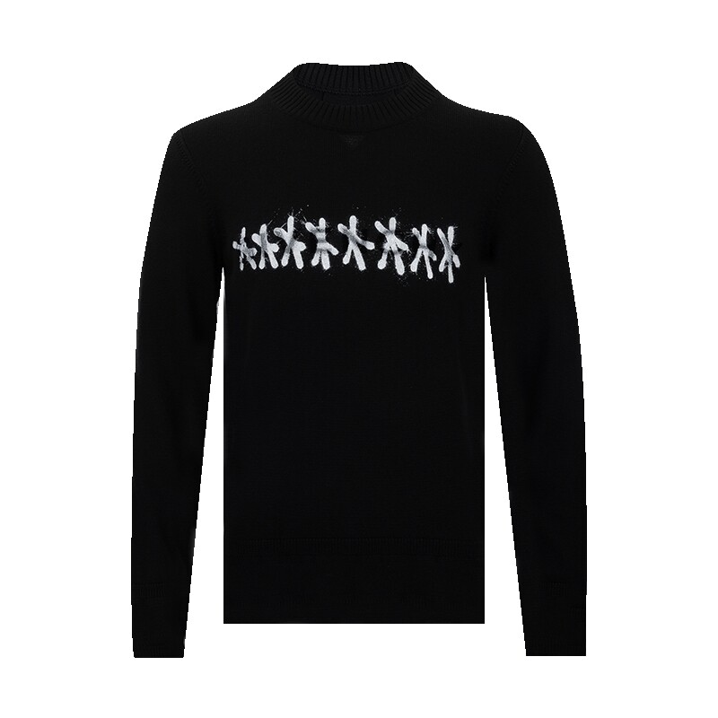 Givenchy字母logo针织衫毛衣男士