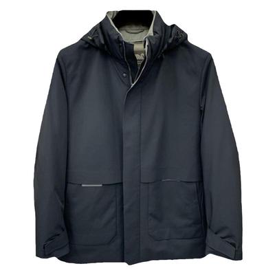 铭盛缘商务脱卸帽休闲常规羽绒服