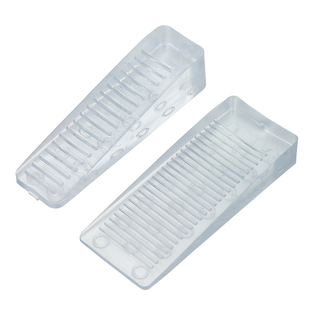 防夹手安全门挡可移动塞撞阻抵堵器楔子顶橡胶卡风家用档透明大号