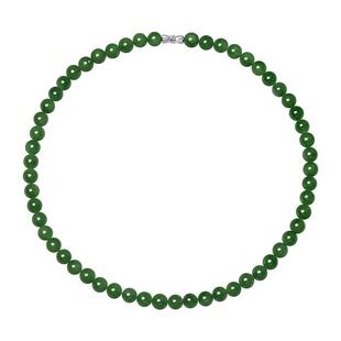 周大生和田玉项链女碧玉晓山青圆珠玉吊坠新年礼物送女友送妈妈