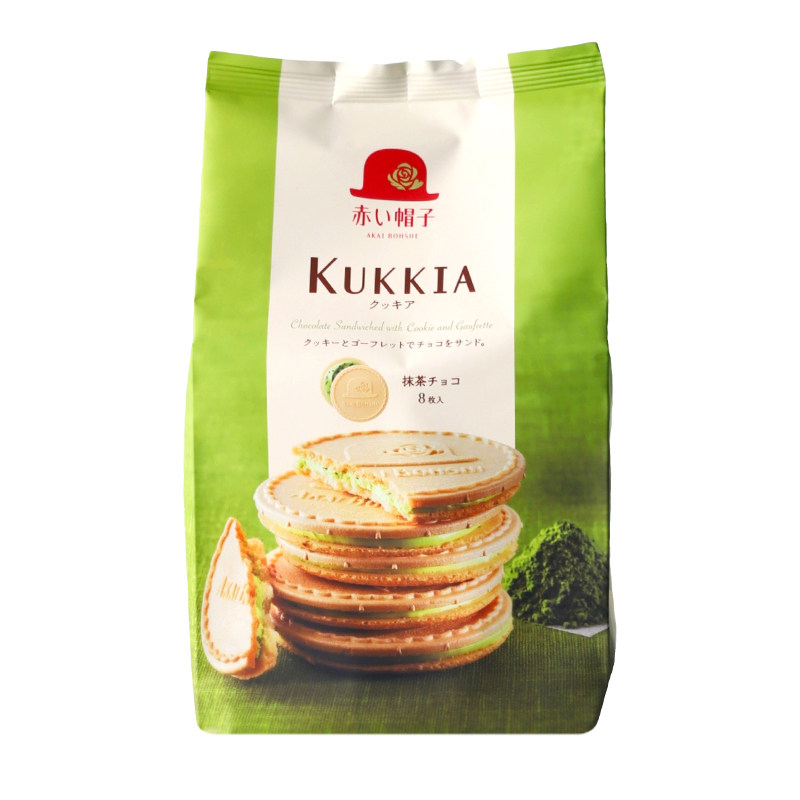 阡朋抹茶巧克力味夹心饼干