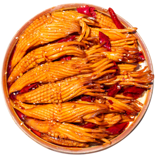 四川麻辣味火箭鱿鱼肉铁板烧烤零食香辣冷吃特产追剧下酒即食熟食