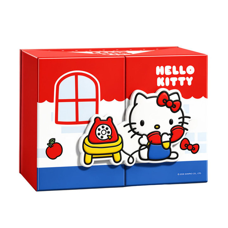 正版HelloKitty文具套装礼盒一年级女孩生日礼物伴手礼哈喽凯蒂猫小学生适用学习用品幼儿园仪式感开学大礼包