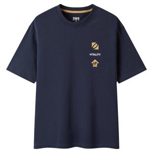 森马短袖T恤男夏季纯棉潮流针织衫2026新款轻运动风数字印花上衣