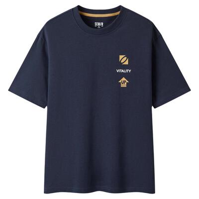 森马潮流运动数字印花短袖T恤男
