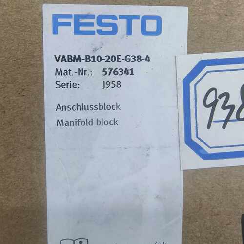询订货号576341 FESTO气路板模块型号VABM-B10