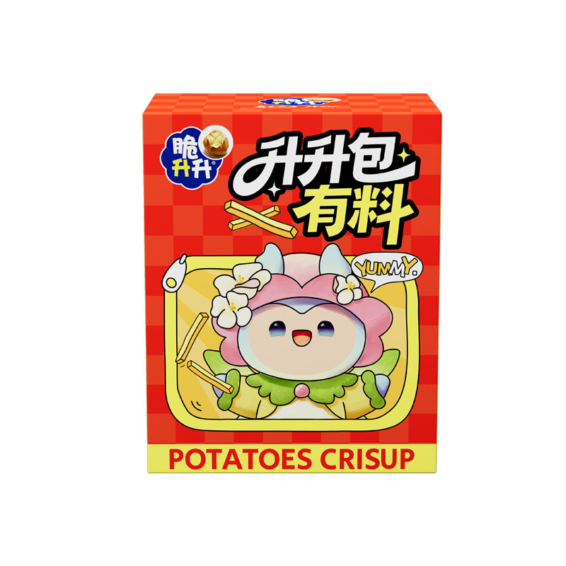 【节日礼盒】脆升升零食礼盒升升包有料350g薯条薯片休闲送礼物