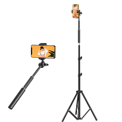 多宝莱加长直播支架三脚架