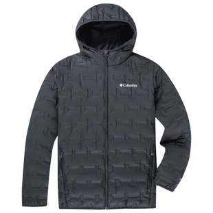 哥伦比亚男女无缝热压银点拒水650蓬鸭绒保暖羽绒服WE6610