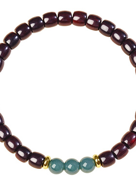 宫里上新正品天然小叶紫檀手串