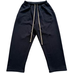 Entire Studios25秋冬松软保暖舒适廓形宽松运动休闲加绒阔腿卫裤