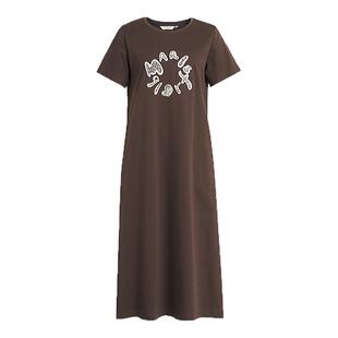 【精简衣橱】Marisfrolg玛丝菲尔夏圆领宽松廓形连衣裙