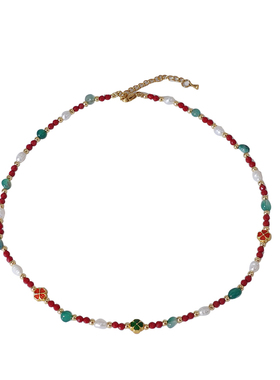 XMR新中式南红玛瑙项链