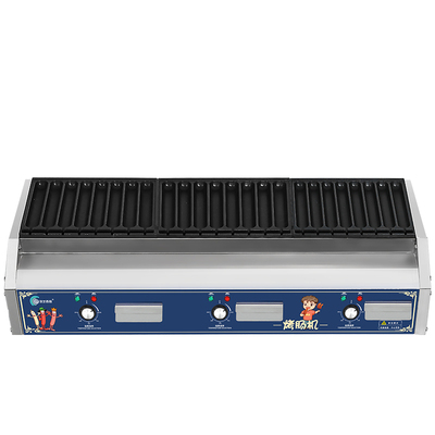 三合一脆皮淀粉烤肠机摆摊专用