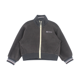 大耳象女童亲子撞色拉链外套冬季新款宝儿保暖加厚校服神器上衣