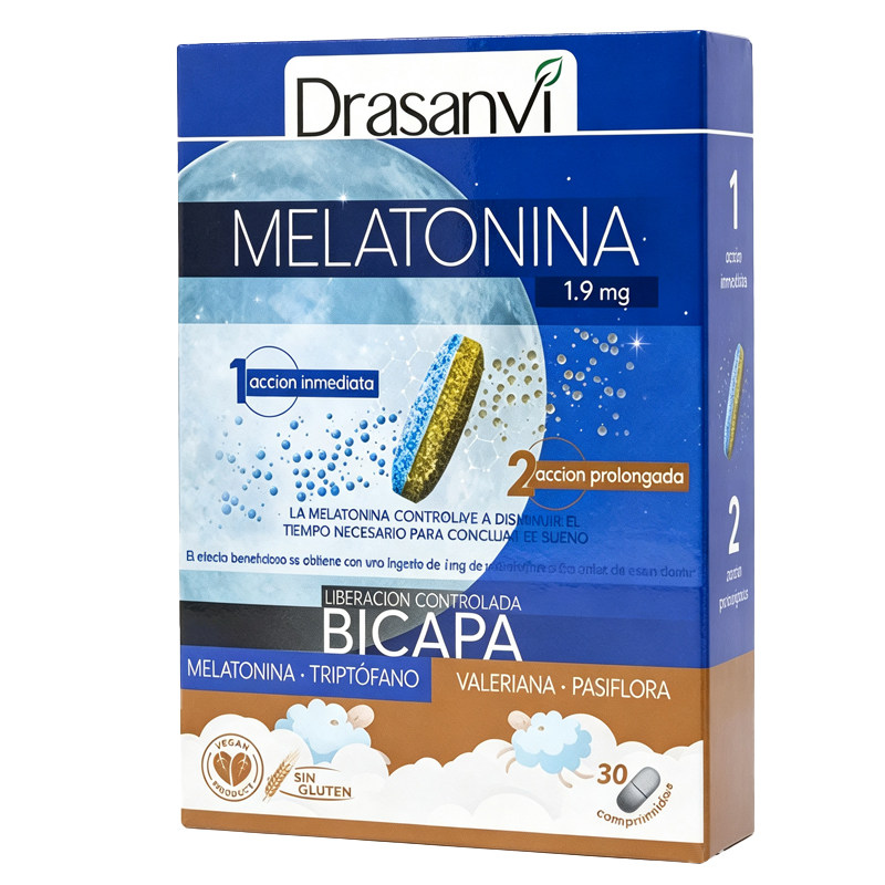 Drasanvi褪黑素草本睡眠片闪睡深