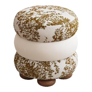 实木小凳子家用客厅沙发凳卧室床边凳现代简约轻奢梳妆凳休闲凳