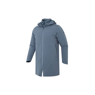 UA Cgi Down 三合一中长款羽绒服外套Logo印花运动夹克外套男款