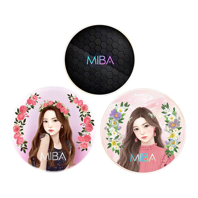 现货miba气垫遮瑕保湿控油持久