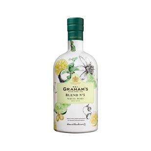 【自营】葡萄牙进口格兰姆No.5白波特酒加强型甜酒Graham's Port