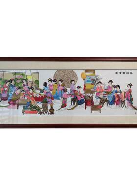 成品挂画客厅卧室装饰画手工苏绣