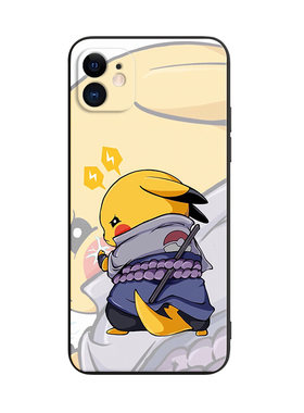 luckrider适用于苹果11手机壳iphone11小清新ihone11全包边pingg11潮女网红pg11保护套A2223男士外壳6.1寸彩