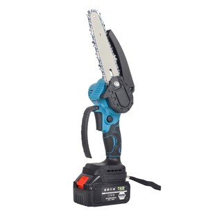 强力牧田款电锯伐木锯锂电充电式手持家用小型大功率电动木工专用