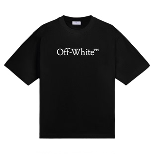 OFF-WHITE™情侣装圆领短袖T恤男女同款logo简约潮流休闲上衣