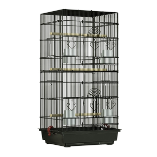 0.8加密鸟笼鹦鹉笼子家用大号玄凤虎皮牡丹绣眼珍珠专用大型鸟笼