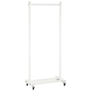 卧室落地衣架可移动家用挂衣服架子简易铝合金衣挂架单杆衣帽架