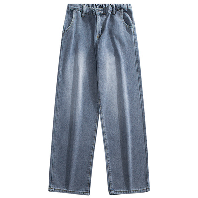 男士牛仔裤美式高街男生长裤