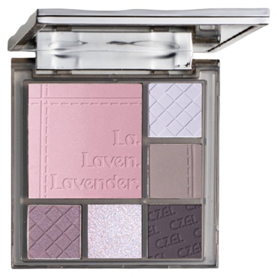 CZEL绔姿6色渐变珠光哑光眼影盘