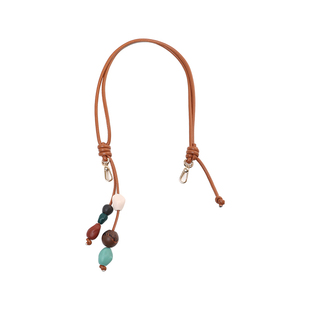 适用于珑骧mini饺子包肩带龙骧改造陶艺串珠斜挎包带腋下替换配件