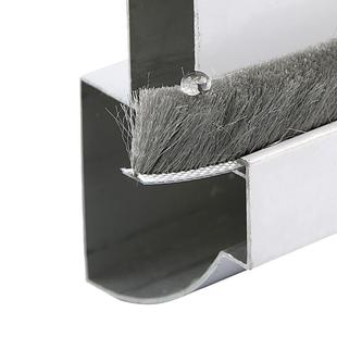 铝合金门窗卡槽毛条塑钢玻璃窗户门缝密封条纱窗防风隔音挡风神器