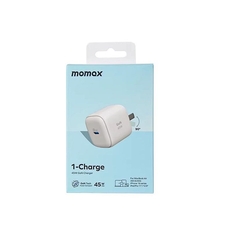 MOMAX摩米士45W快充电器氮化镓PD