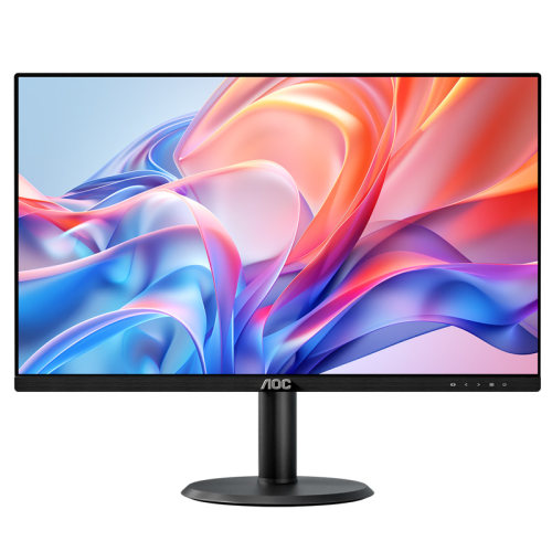 AOC 24寸高清IPS屏27寸商务办公游戏屏幕台式电脑100HZ液晶显示器