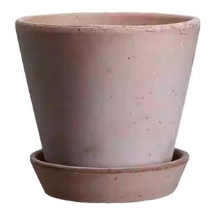 PHYSIS Bergs花盆侘寂风桌面水泥北欧轻奢ins陶瓷盆黑色兰花