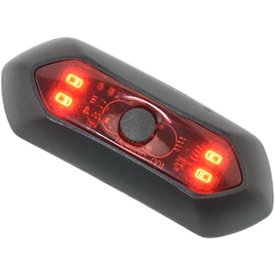 摩托头盔灯爆闪LED灯电动自行车骑行灯夜骑警示灯代驾安全灯USB充