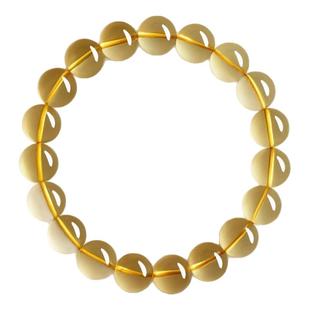 天然黄水晶手串男士暴力黄色金发晶真正巴西精品旺财运招财手链女