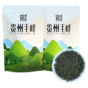 湄潭毛峰高山高级云雾茶叶上等正宗炒青绿茶浓茶型茶叶贵州毛尖茶
