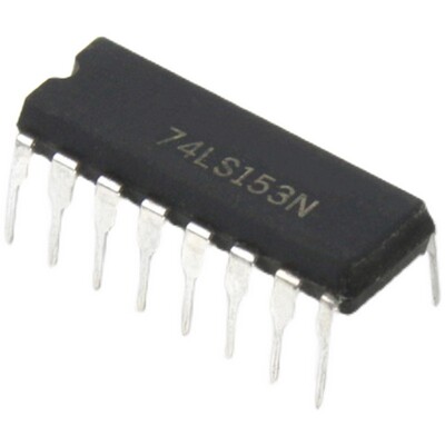 直插74LS153DIP-16开关编解码器