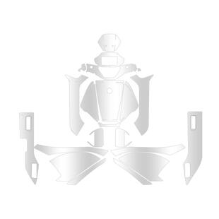 适用25款九号N385C隐形车衣车身防刮保护贴膜油箱贴透明贴纸改装