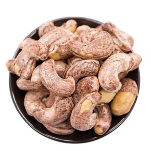 越南腰果炭烧盐焗带皮炭烧进口红标3盒装零食干货坚果干果包邮