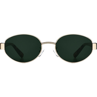 复古老钱风墨镜男女款2026新款高级感防晒防紫外线金属框太阳眼镜