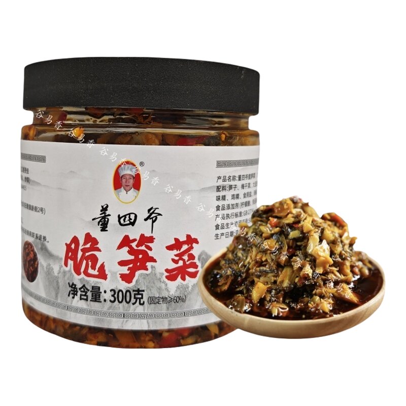 董四爷脆笋菜香辣菜即食酱菜开胃