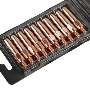 气保焊导电嘴0.81.0 1.21.4下松款二保焊枪气保焊机配件导电咀嘴