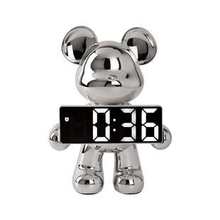 暴力熊玄关摆件酒柜鞋柜客厅高级感电视柜高档装饰品乔迁新居礼物